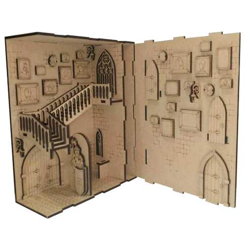 Knight's Castle MDF Book Nook Kit